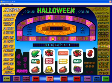 Halloween Club Fruit Machine
